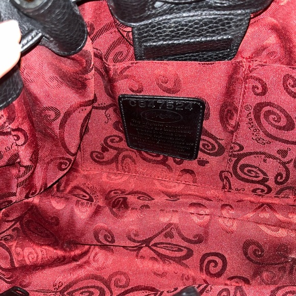 Vintage Brighton Suede Black Cinclaire Shoulder Bag - Picture 10 of 16